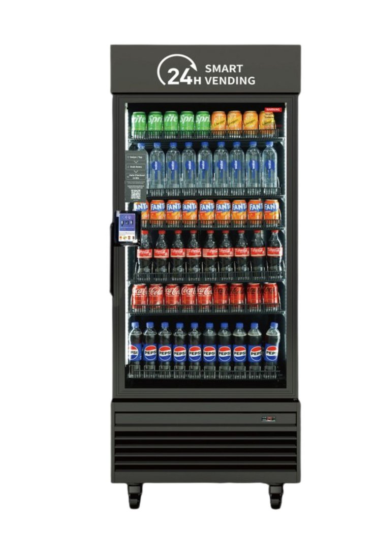 HAHA AI smart vending cooler