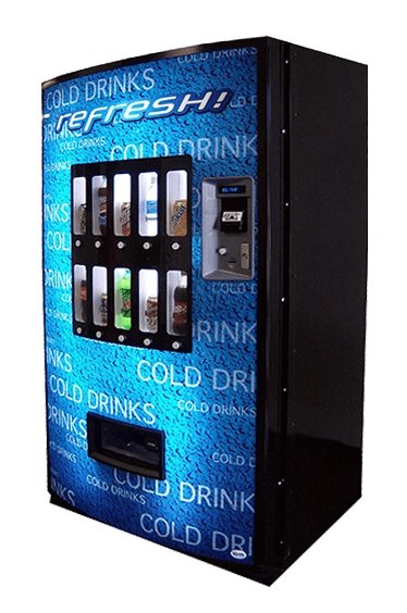 Vendo 721 beverage vending machine